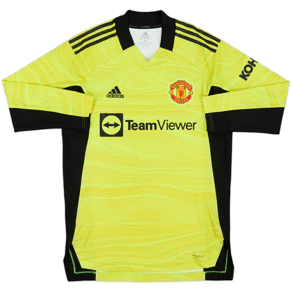 2021-22 Manchester United GK Shirt - 9/10 - (M)