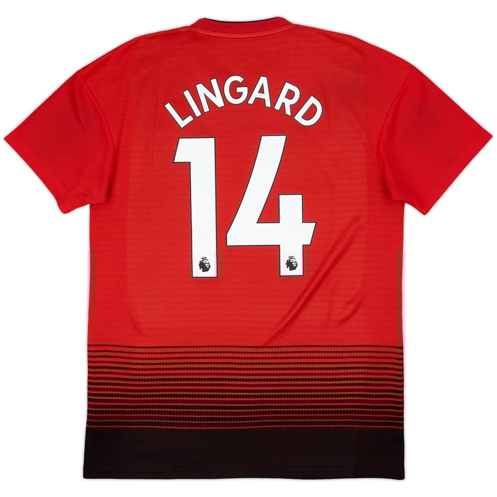 2018-19 Manchester United Home Shirt Lingard #14 - 8/10 - (M)