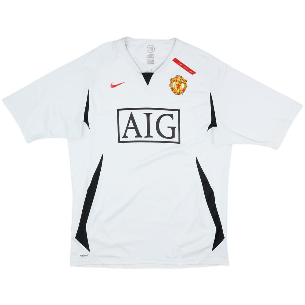 2007-08 Manchester United Nike Training Shirt - 6/10 - (L)