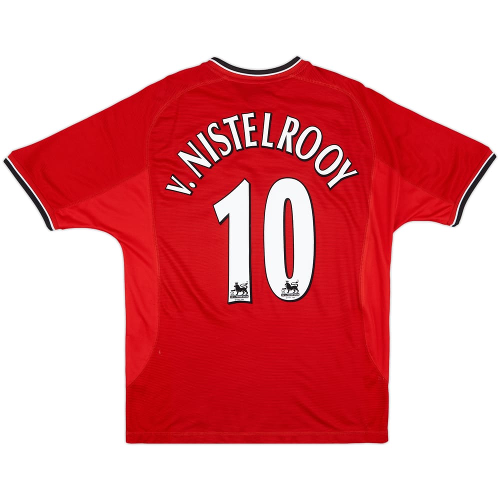 2000-02 Manchester United Home Shirt V.Nistelrooy #10 - 6/10 - (L)