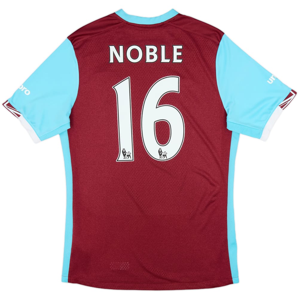 2016-17 West Ham Home Shirt Noble #16 - 8/10 - (M)