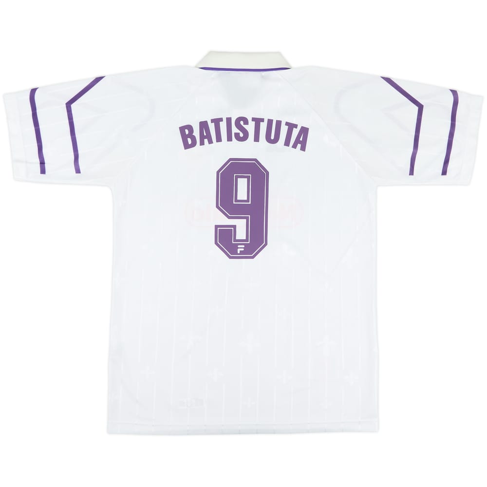 1997-98 Fiorentina Away Shirt Batistuta #9 - 8/10 - (L)