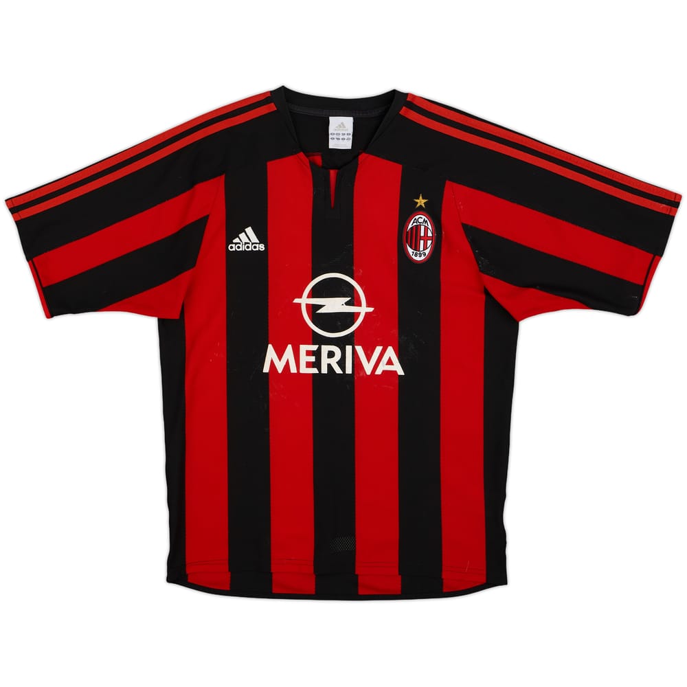 2003-04 AC Milan Home Shirt - 5/10 - (S)