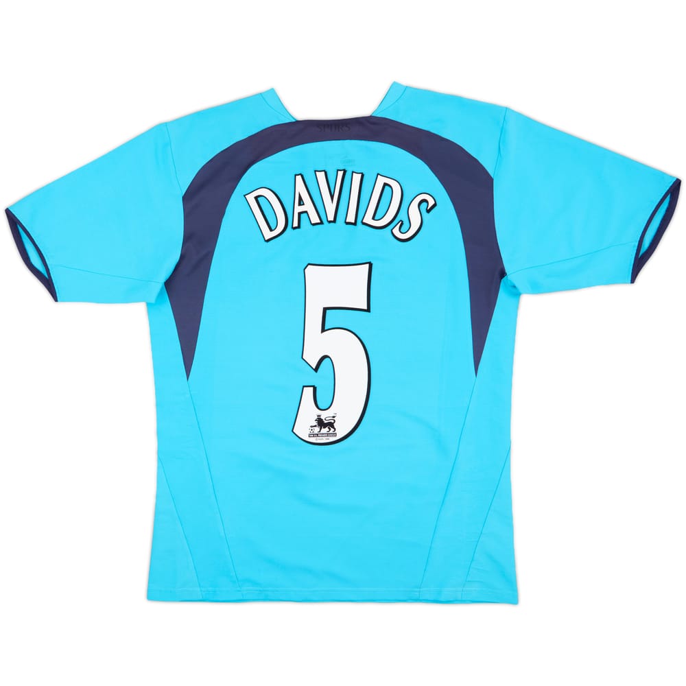2006-07 Tottenham Away Shirt Davids #5 - 8/10 - (S)