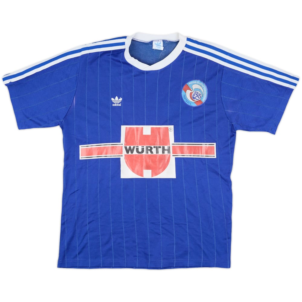 1991-92 Strasbourg Home Shirt #7 - 8/10 - (M)