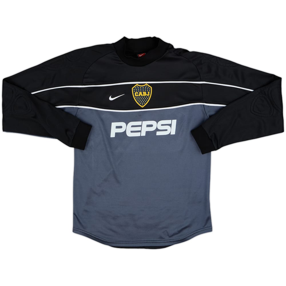 2002-03 Boca Juniors GK Shirt - 9/10 - (XL.Boys)