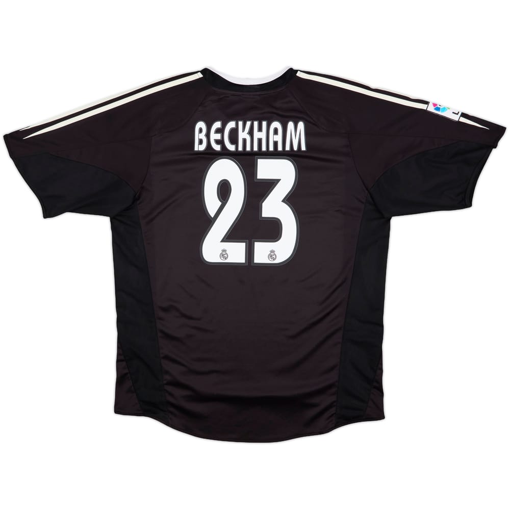 2004-05 Real Madrid Away Shirt Beckham #23 - 8/10 - (L)