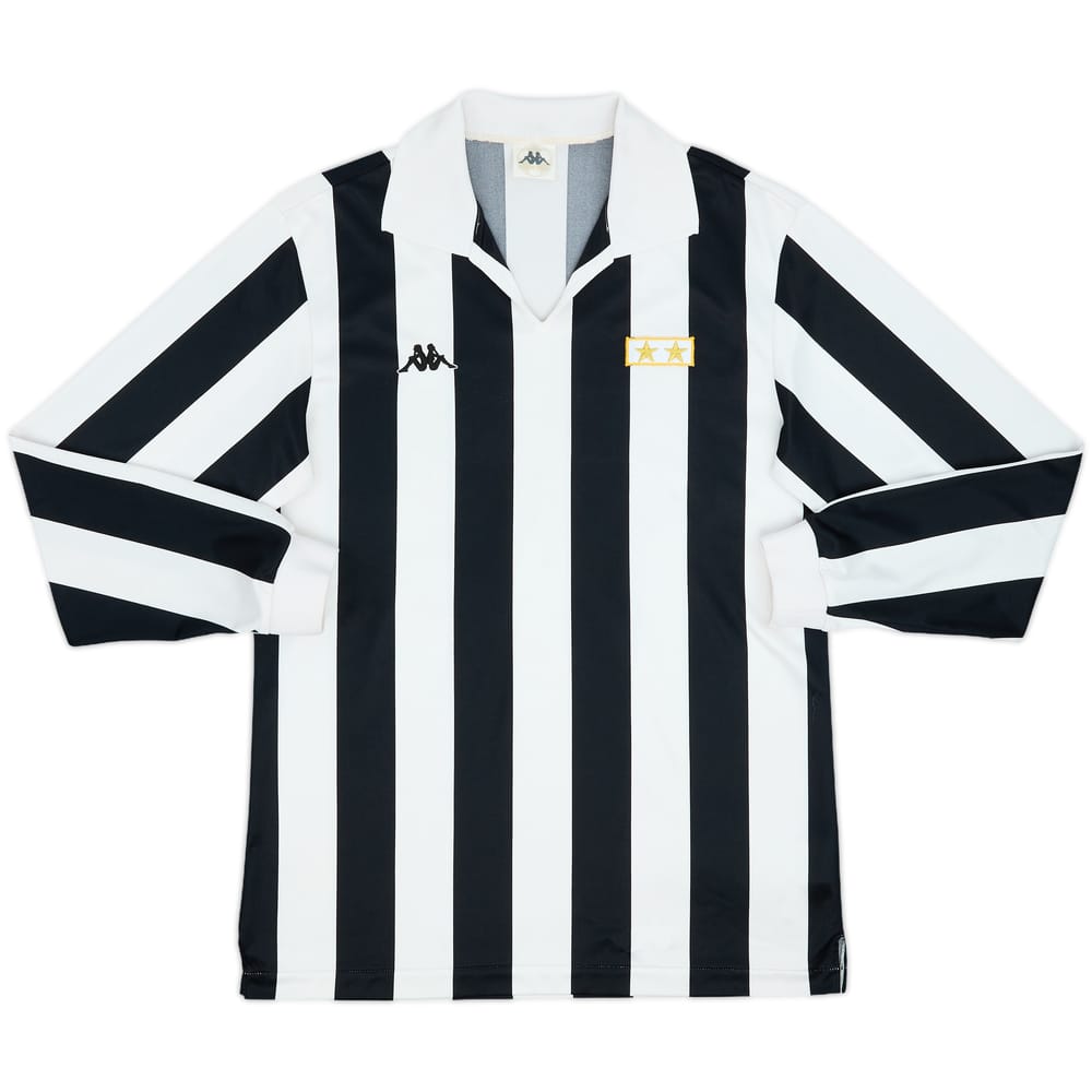 1989-90 Juventus Home L/S Shirt - 8/10 - (M)
