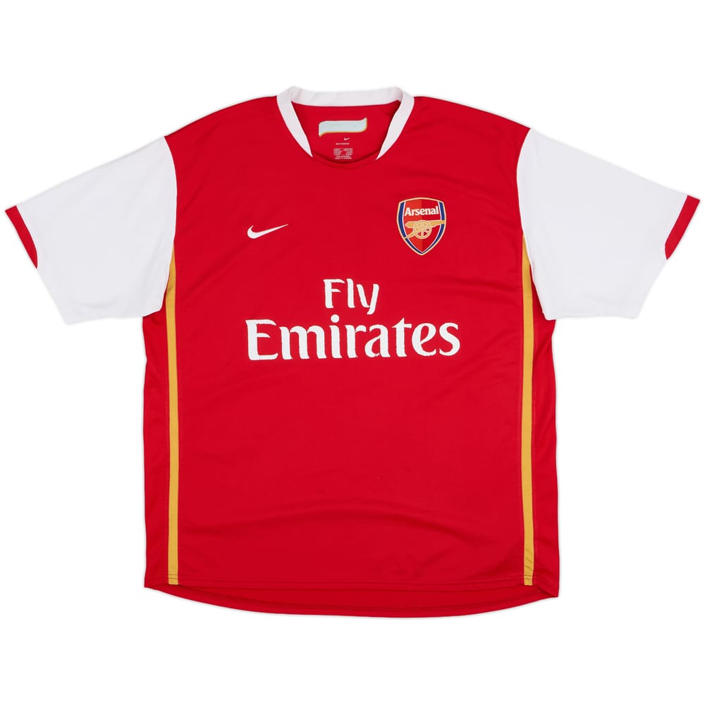 2006-08 Arsenal Home Shirt - 5/10 - (XL)