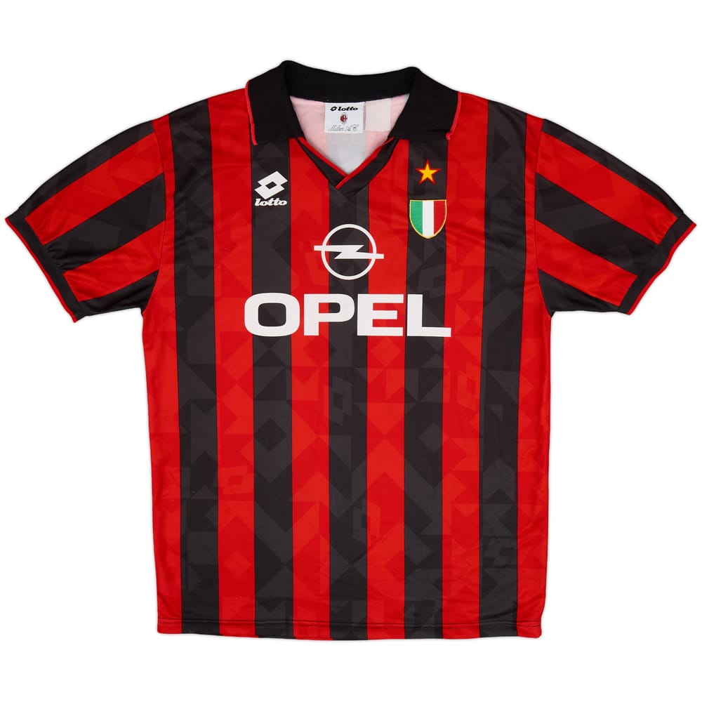 1994-95 AC Milan Home Shirt - 5/10 - (L)