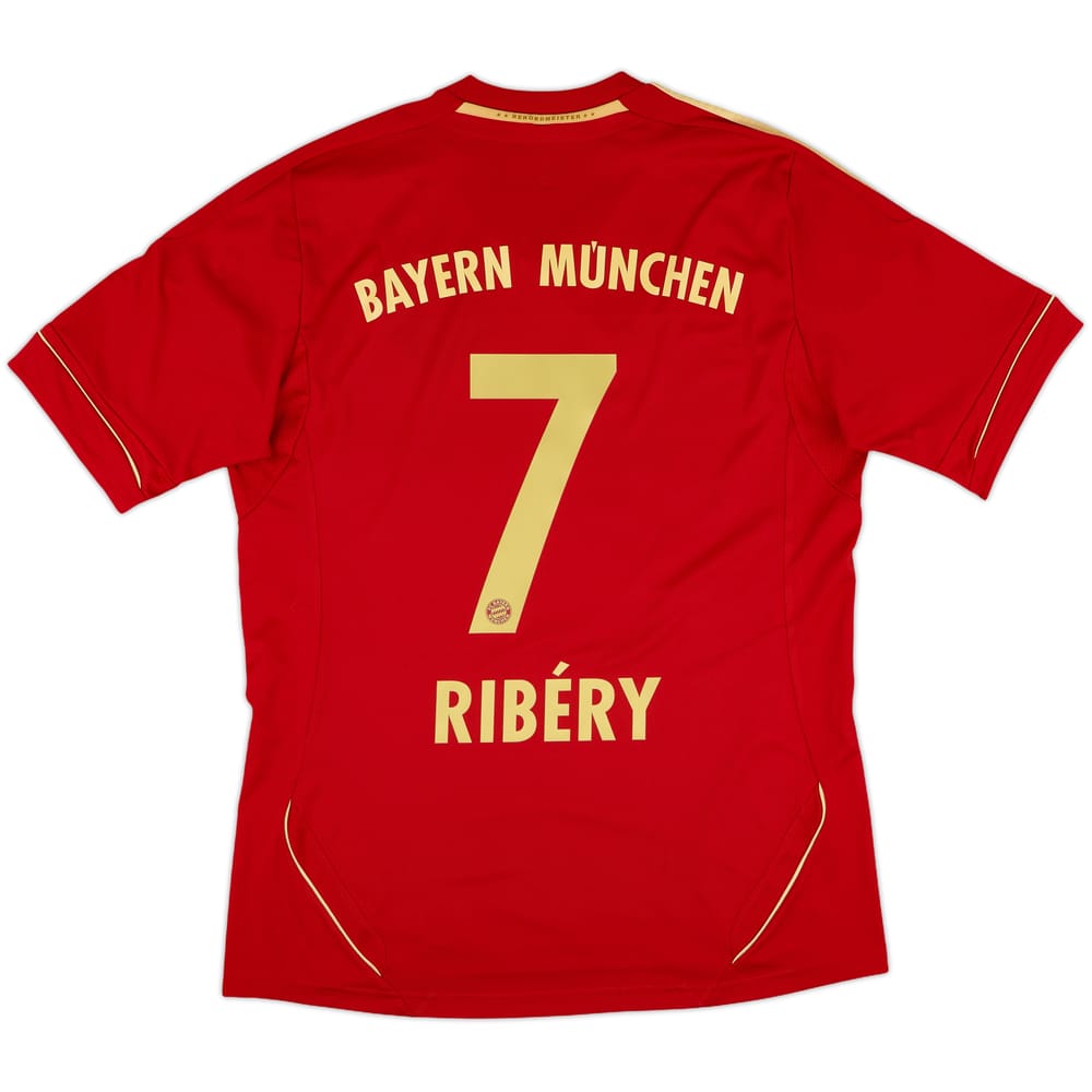 2011-13 Bayern Munich Home Shirt Ribery #7 - 8/10 - (M)