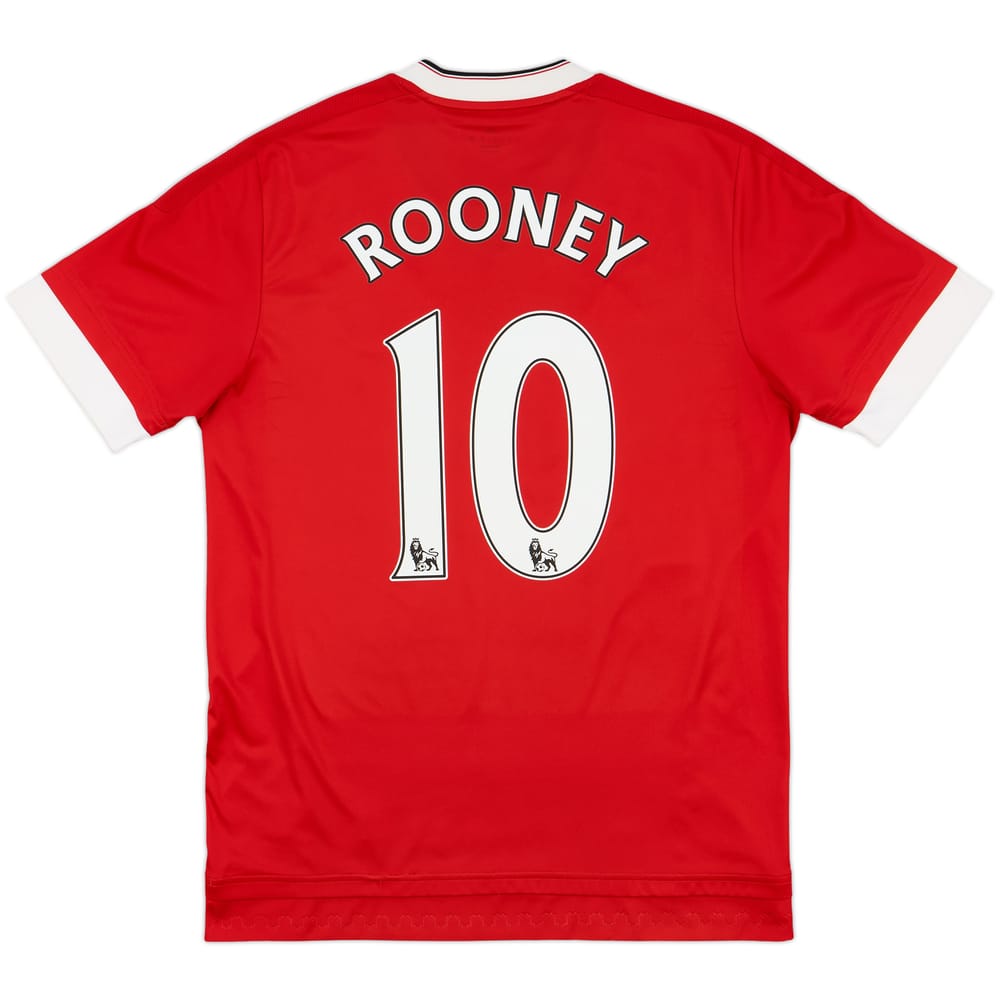 2015-16 Manchester United Home Shirt Rooney #10 - 5/10 - (M)