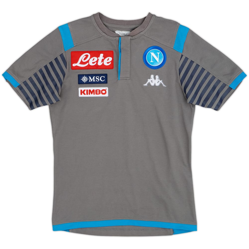 2019-20 Napoli Kappa Polo Shirt - 8/10 - (S)