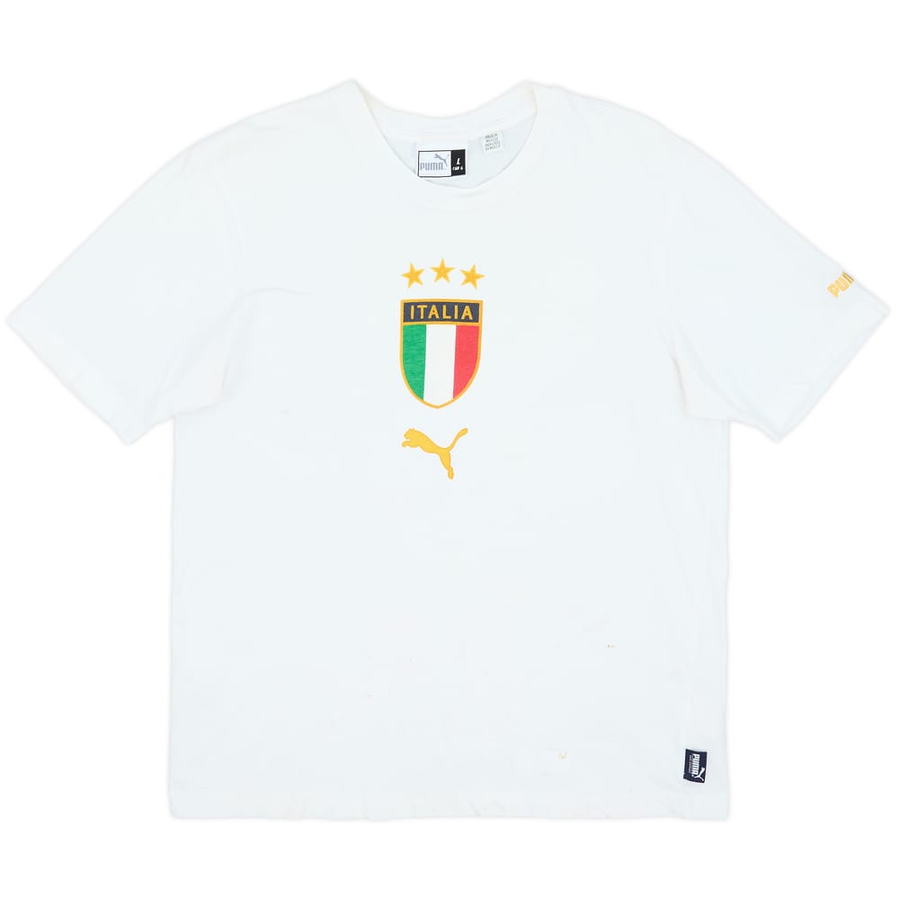 2004 Italy Puma Graphic Tee - 5/10 - (L)