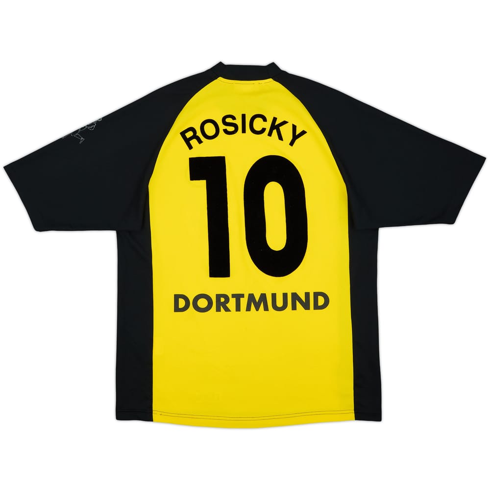 2001-02 Borussia Dortmund Home Shirt Rosicky #10 - 6/10 - (M)