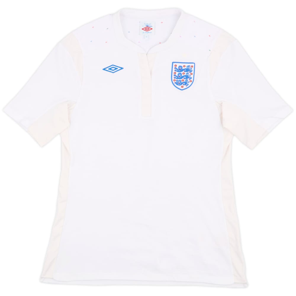 2010-11 England Home Shirt - 8/10 - (Women's L)