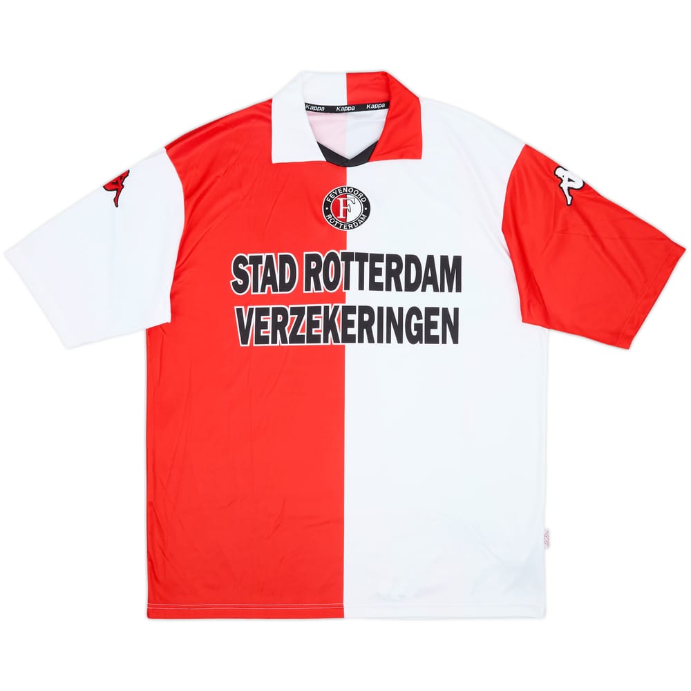 2001-02 Feyenoord Home Shirt - 8/10 - (XL)