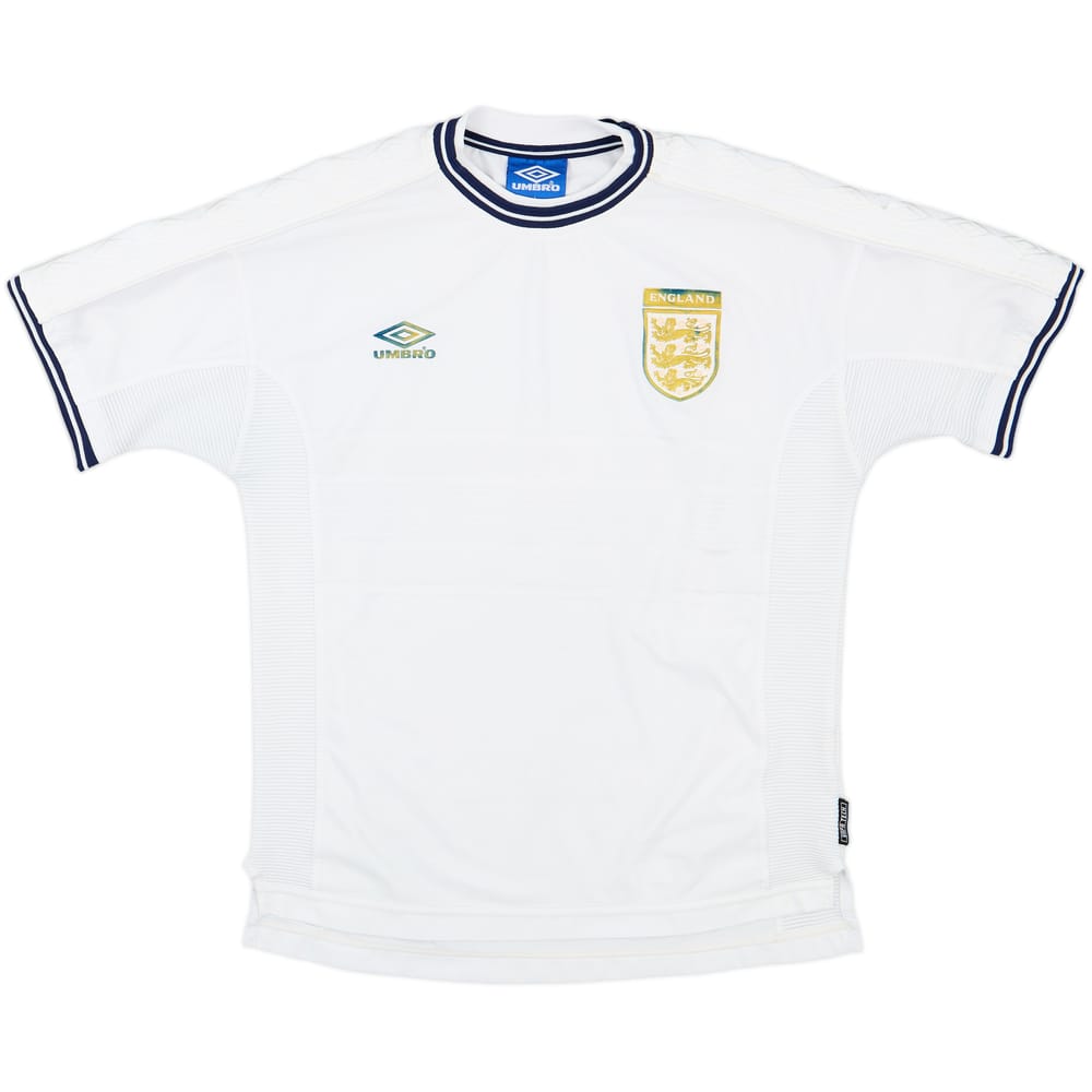1999-01 England Home Shirt - 4/10 - (L)
