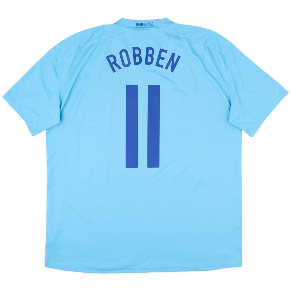 2008-10 Netherlands Away Shirt Robben #11 - 7/10 - (XL)