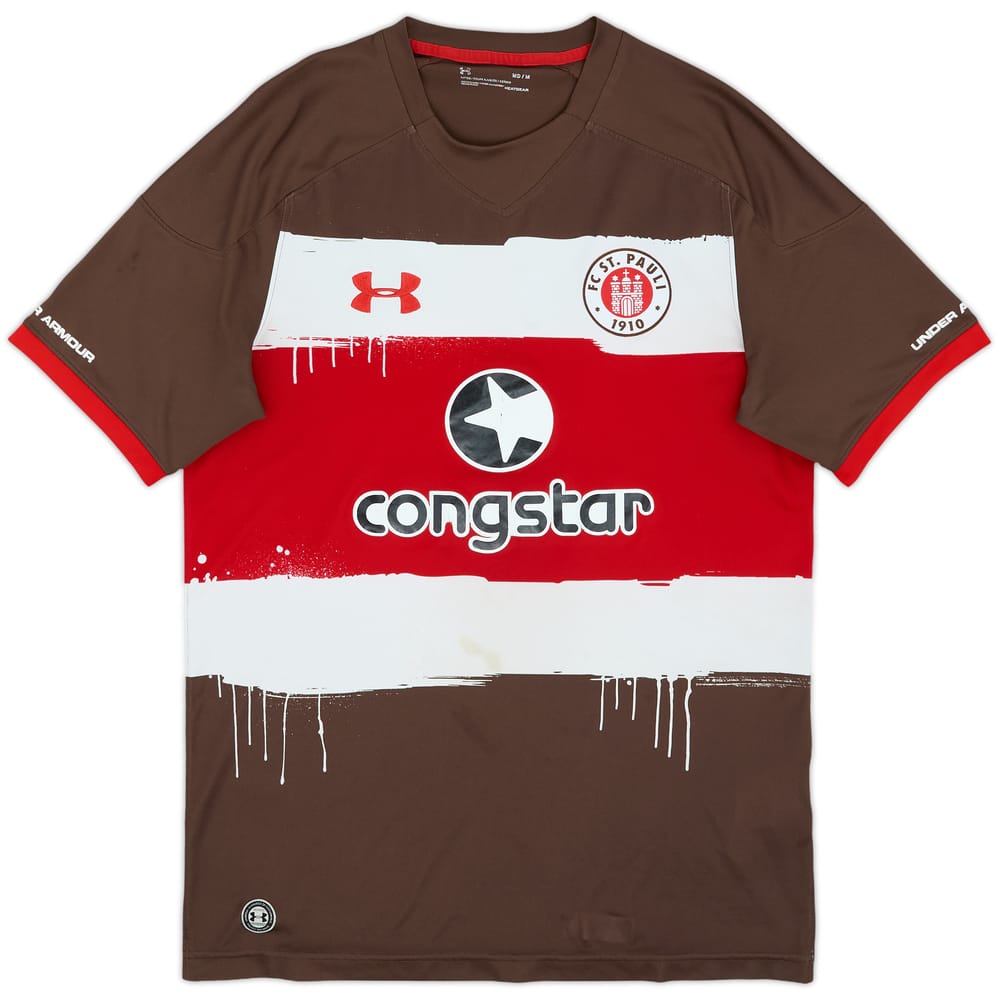 2017-18 St Pauli Home Shirt - 6/10 - (M)