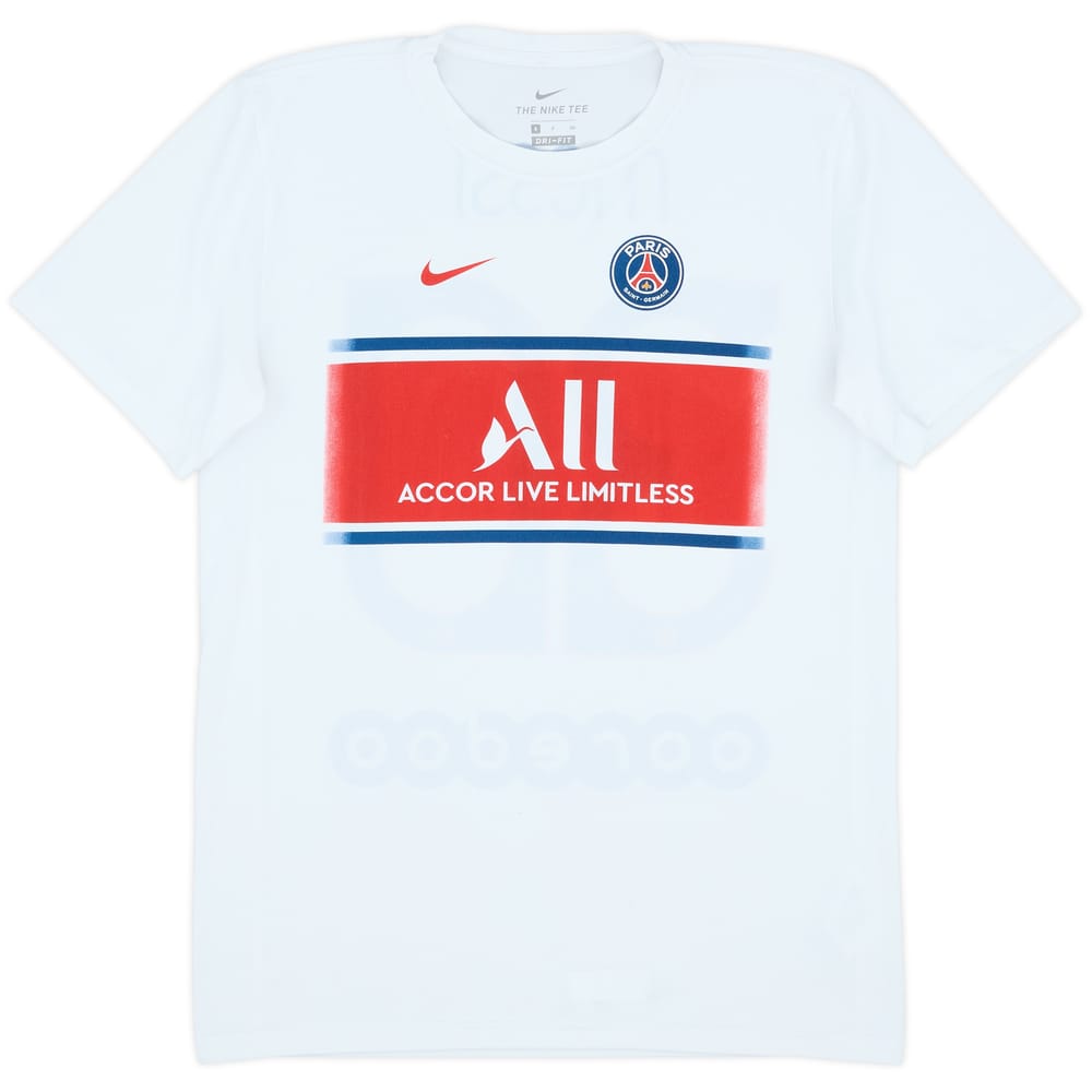 2021-22 Paris Saint-Germain Nike Messi #30 Tee - 8/10 - (S)