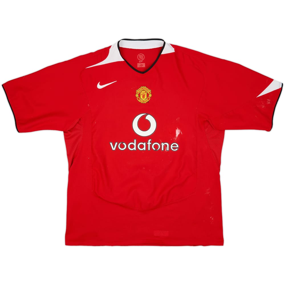 2004-06 Manchester United Home Shirt - 5/10 - (L)
