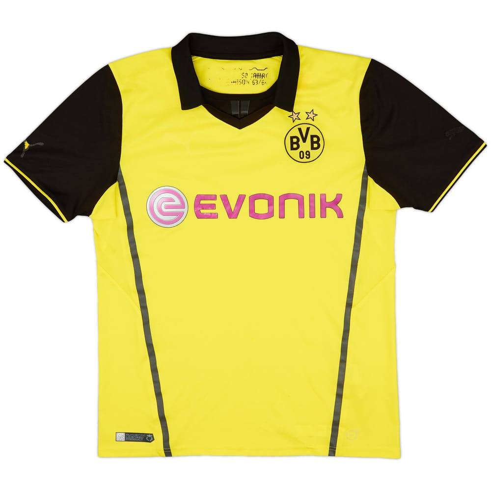 2013-14 Dortmund CL Home Shirt - 4/10 - (M)