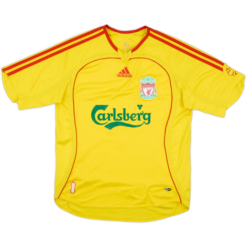2006-07 Liverpool Away Shirt #8 - 6/10 - (L.Boys)