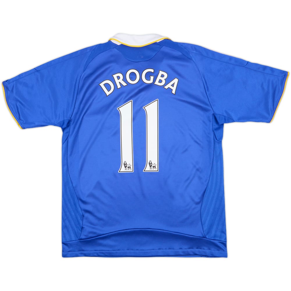 2008-09 Chelsea Home Shirt Drogba #11 - 8/10 - (XL.Boys)