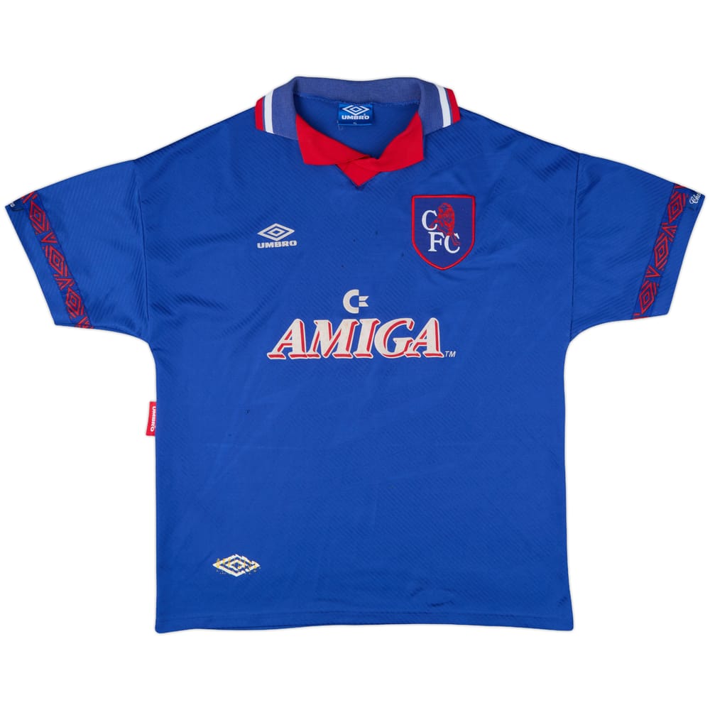 1993-94 Chelsea Home Shirt - 5/10 - (XL)