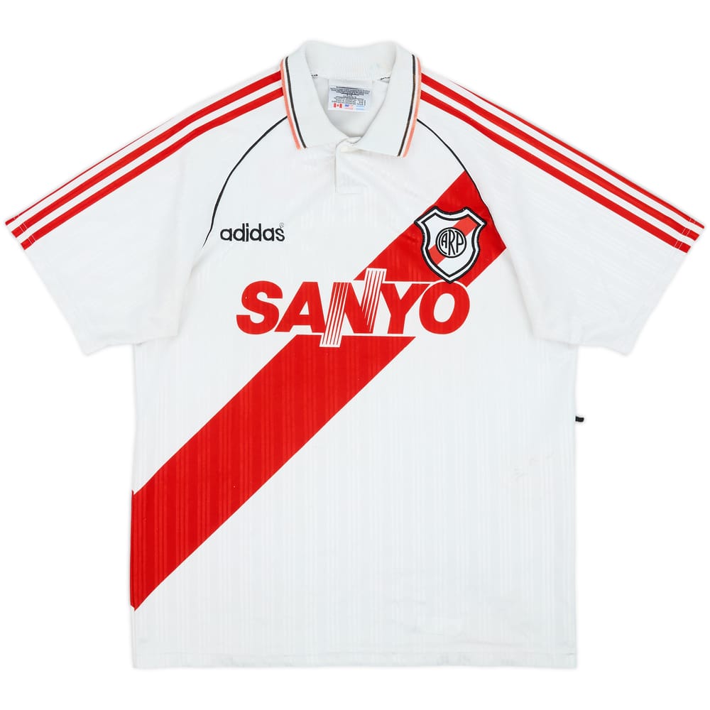 1994-95 River Plate Home Shirt #7 - 5/10 - (L)
