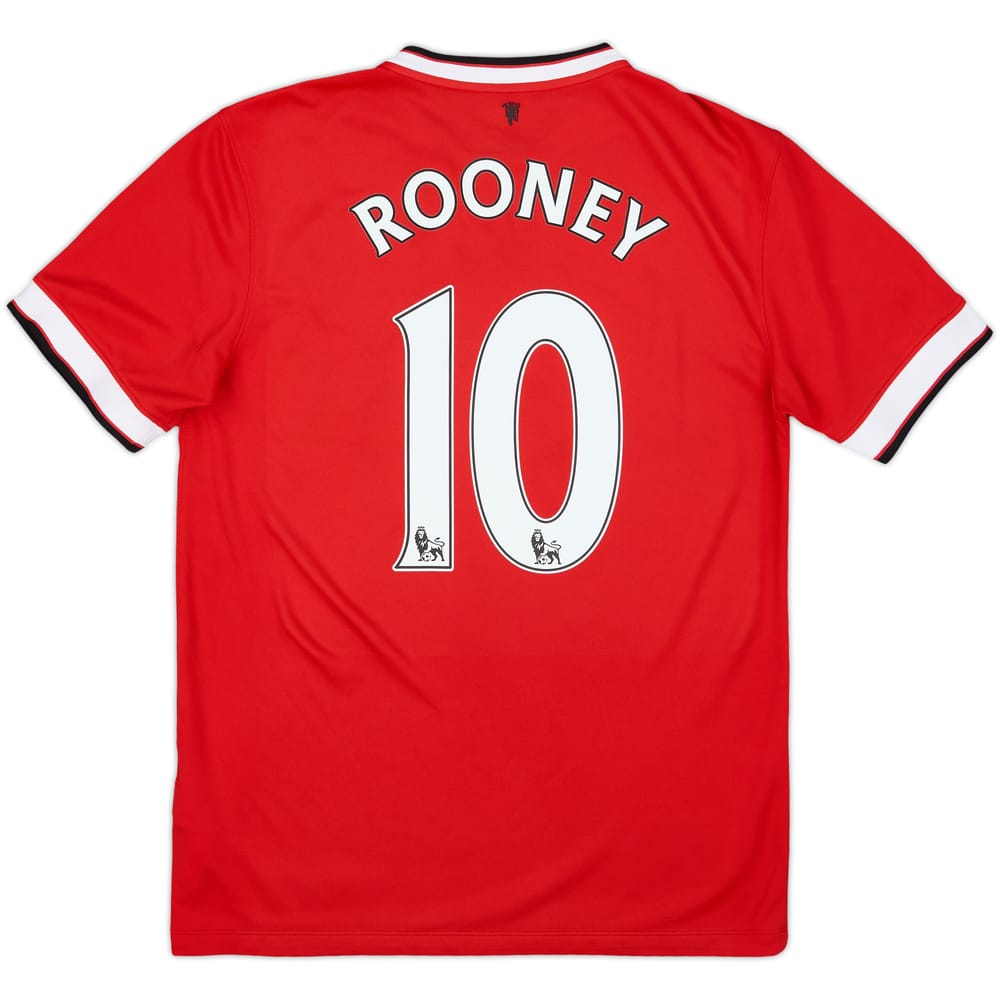 2014-15 Manchester United Home Shirt Rooney #10 - 6/10 - (M)
