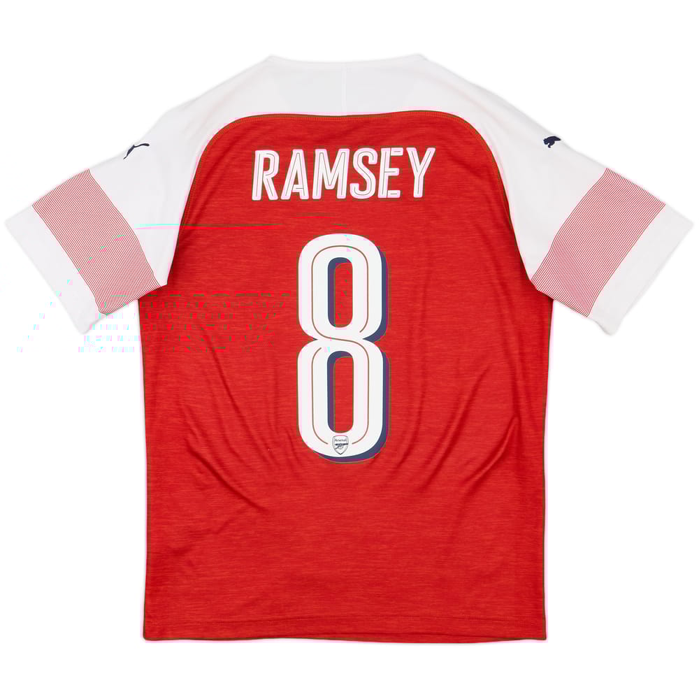2018-19 Arsenal Home Shirt Ramsey #8 - 7/10 - (S)