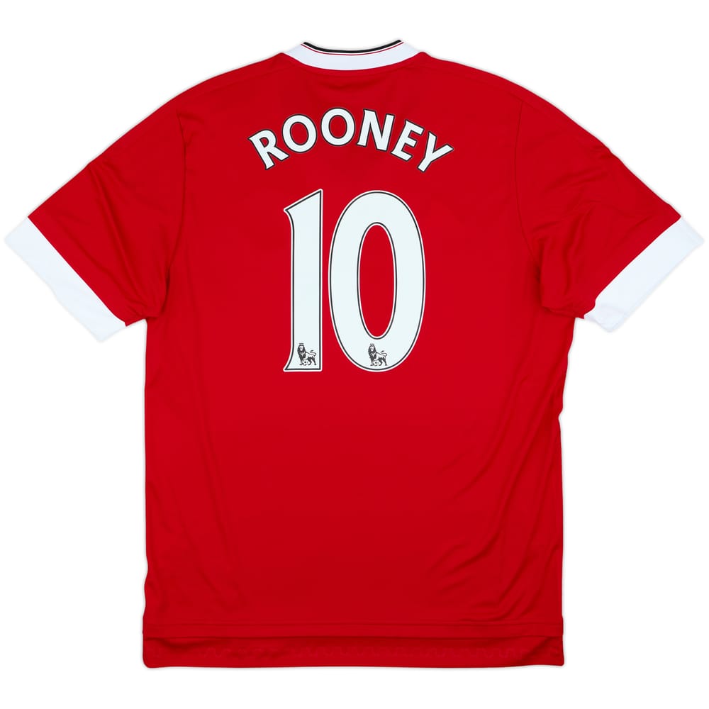 2015-16 Manchester United Home Shirt Rooney #10 (L)