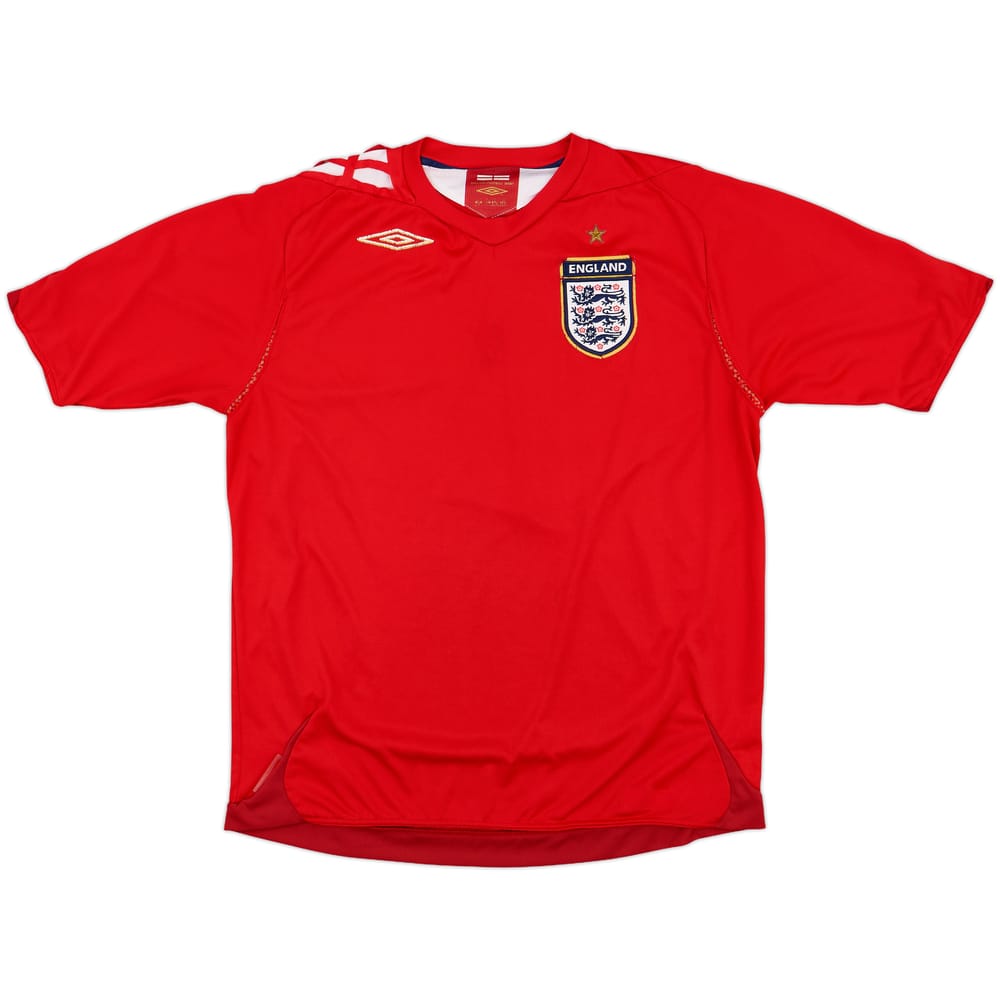 2006-08 England Away Shirt - 5/10 - (M)