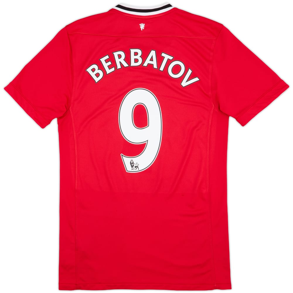 2011-12 Manchester United Home Shirt Berbatov #9 - 6/10 - (S)