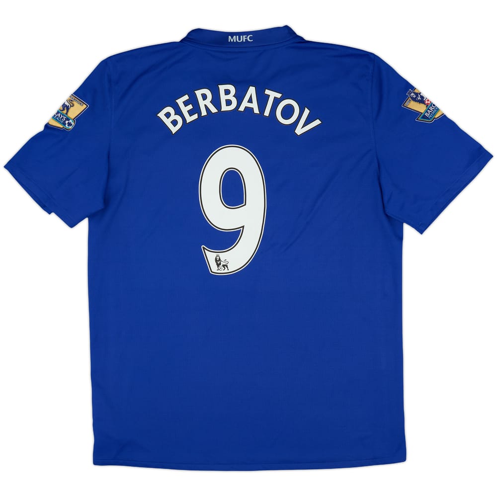 2008-09 Manchester United Third Shirt Berbatov #9 - 7/10 - (L)