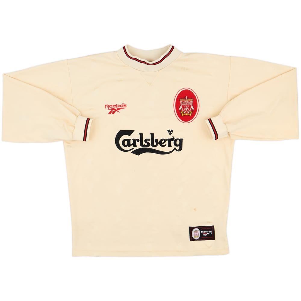 1996-97 Liverpool Away L/S Shirt - 7/10 - (M)
