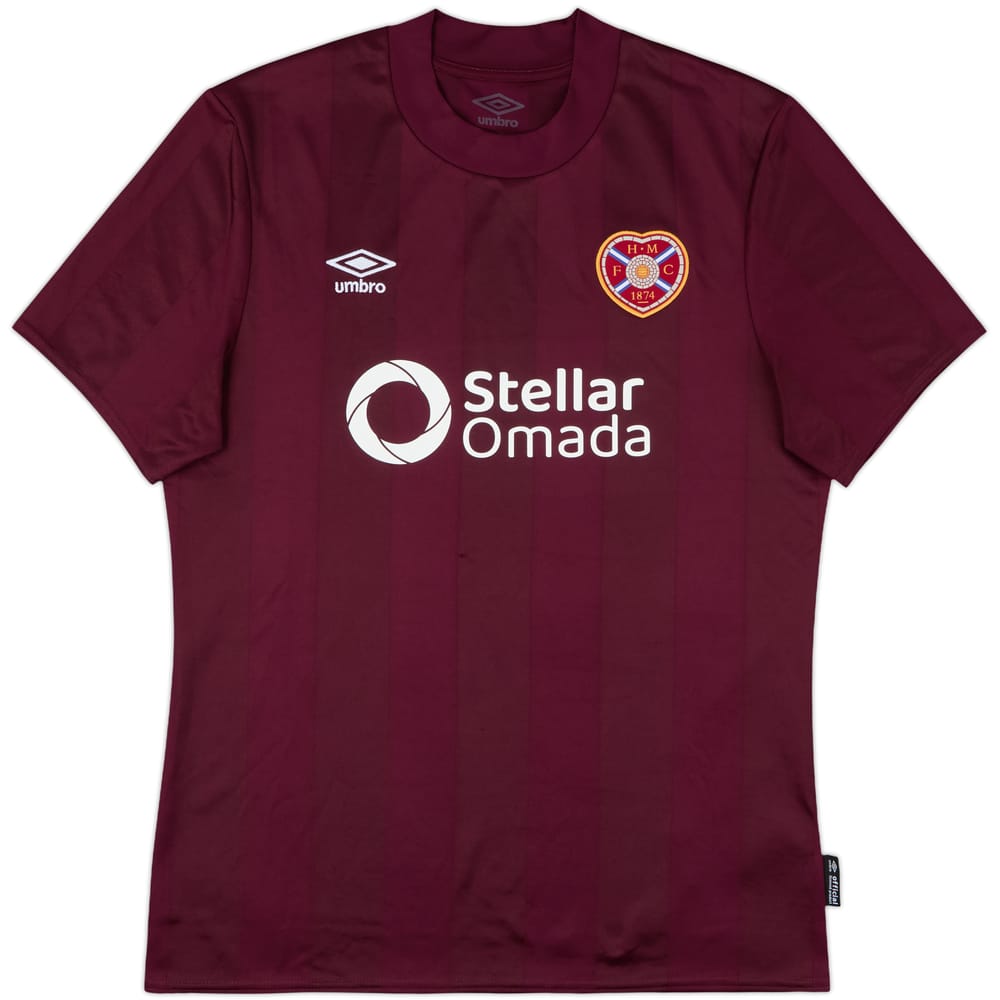 2024-25 Hearts Home Shirt - 9/10 - (M)