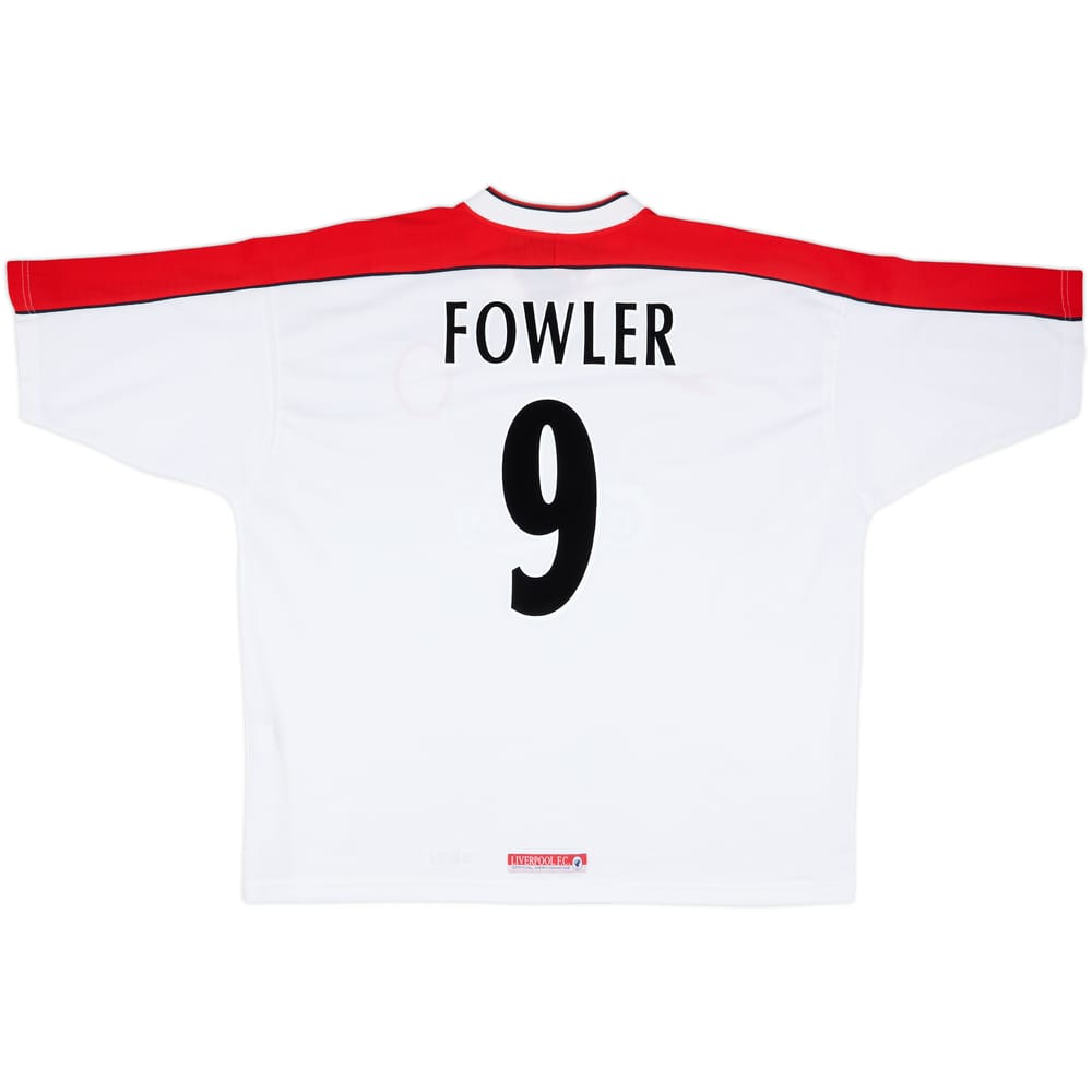 1998-99 Liverpool Away Shirt Fowler #9 - 6/10 - (XXL)