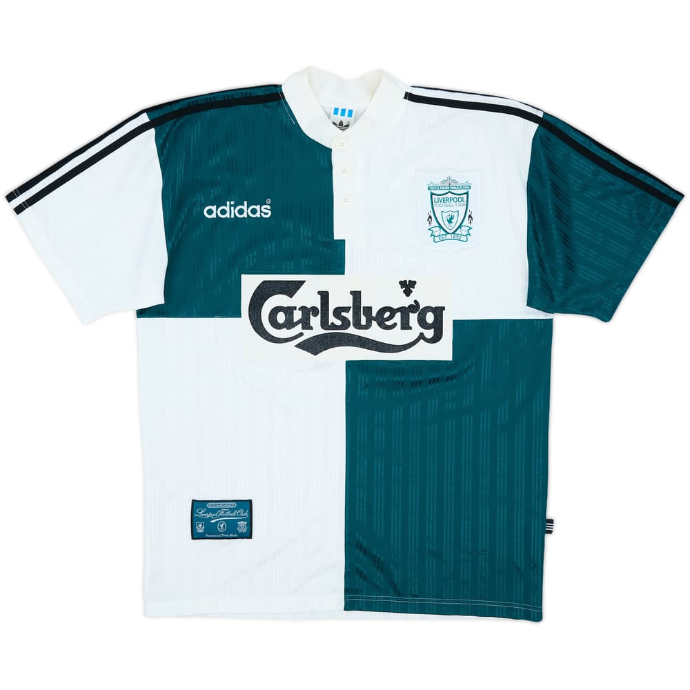 1995-96 Liverpool Away Shirt - 8/10 - (M)