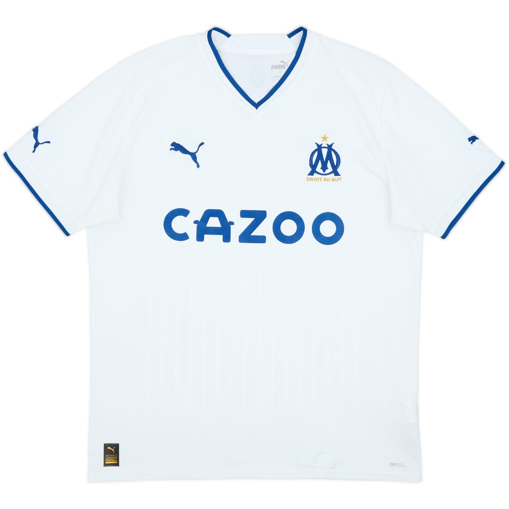 2022-23 Olympique Marseille Home Shirt - 9/10 - (L)