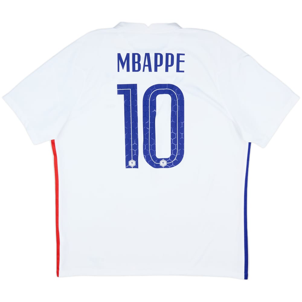 2020-21 France Away Shirt Mbappe #10 - 8/10 - (S)