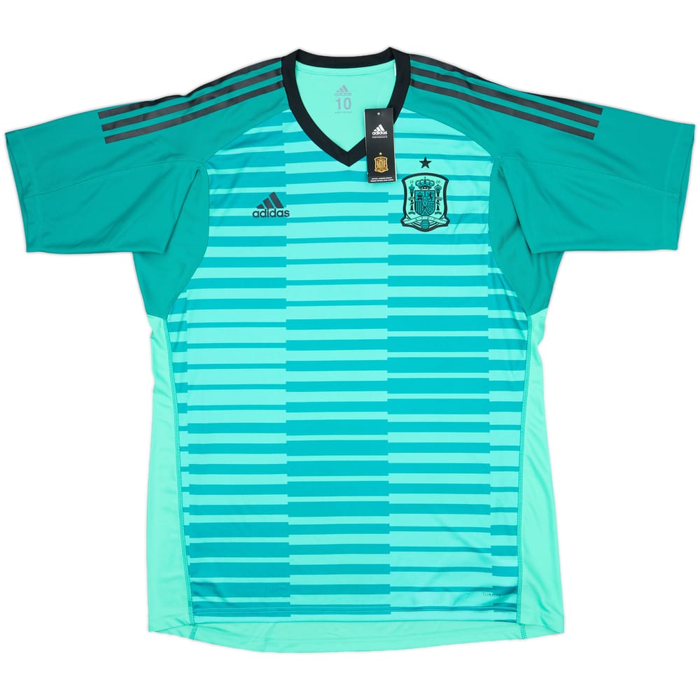 2018-19 Spain Player Issue GK Shirt (XL)