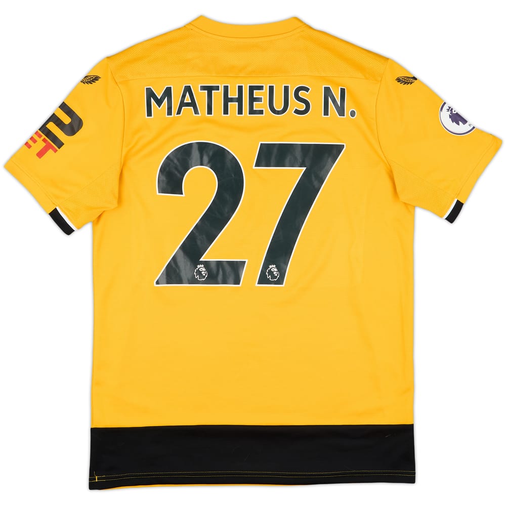 2022-23 Wolves Home Shirt Matheus N. #27 - 8/10 - (M)