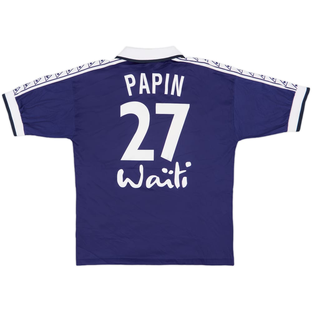 1996-97 Bordeaux Home Shirt Papin #27 - 5/10 - (L)