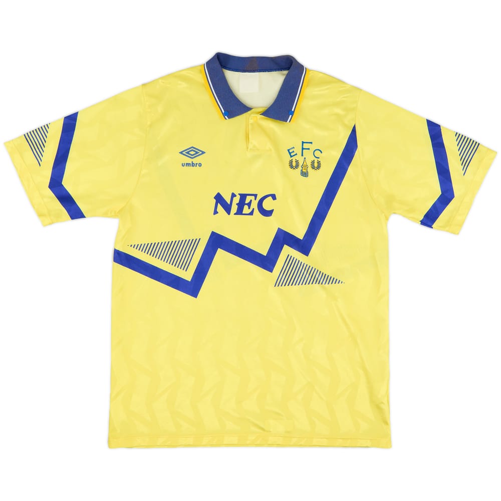 1990-92 Everton Away Shirt - 8/10 - (L)