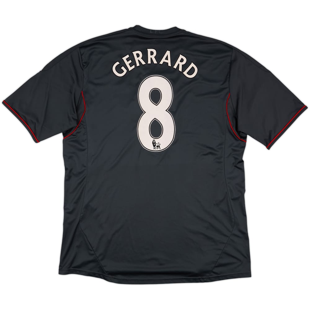 2011-12 Liverpool Away Shirt Gerrard #8 - 8/10 - (XXL)