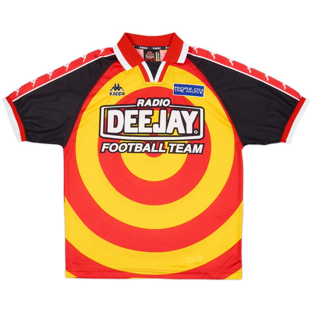 1995-96 Kappa Radio Deejay Shirt - 9/10 - (L)