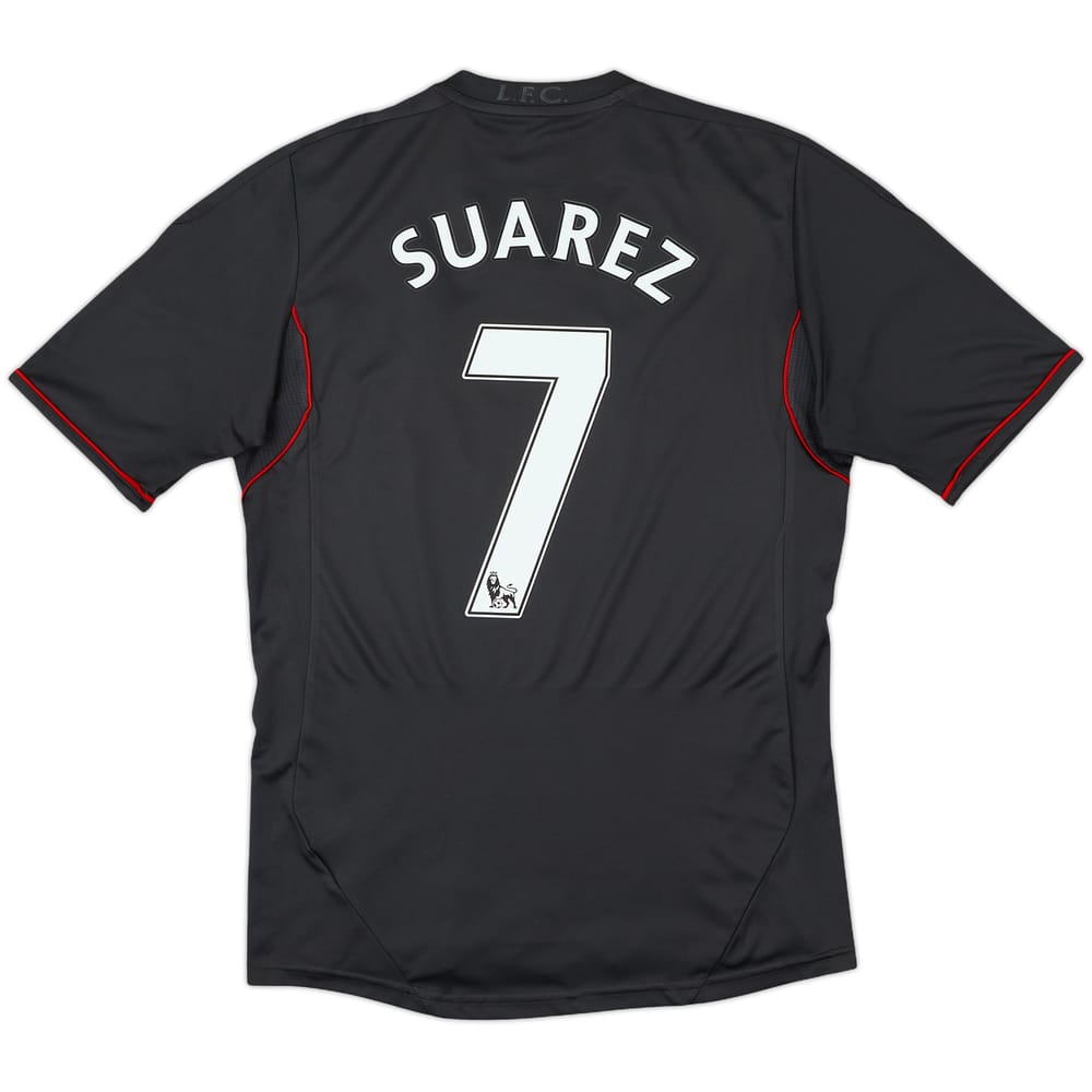 2011-12 Liverpool Away Shirt Suarez #7 - 6/10 - (S)